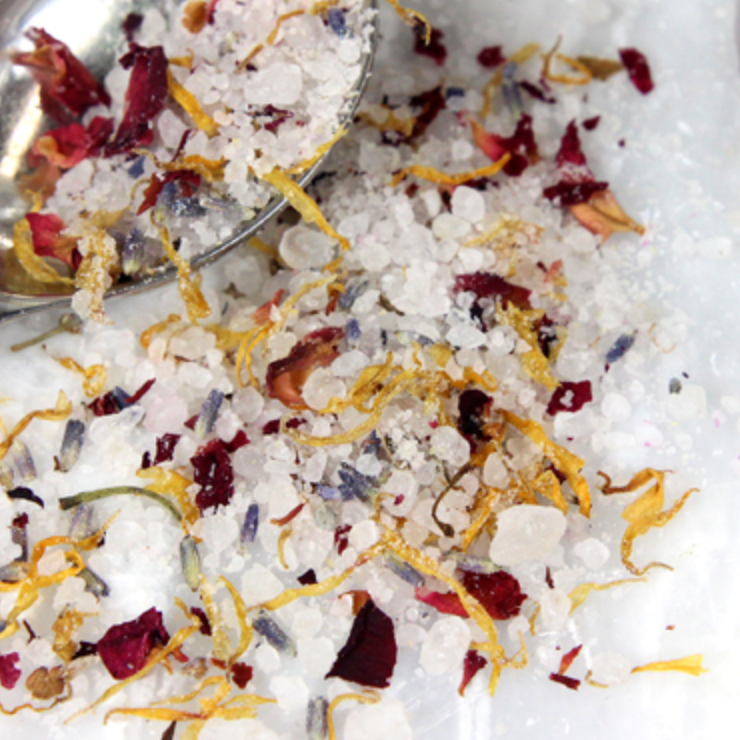 Lemon + Lavender Bath Salts